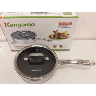 Chảo chống dính cao cấp có vung kangaroo size 20cm kg01f120,kg01f124- 24cm .kg 01f126-26cm kg01f128 -28cm