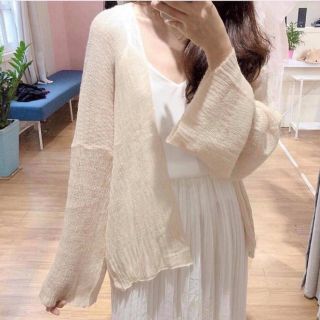 Áo khoác Cardigan len mỏng Ulzzang thời trang Hàn Quốc
