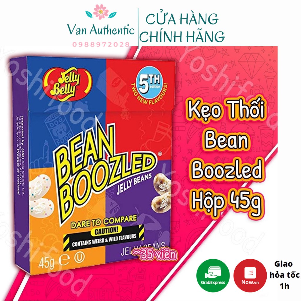 [CHUẨN MỸ- MÙA 5] Kẹo thối BEAN BOOZLED MỸ hộp nhỏ 45 GRAM