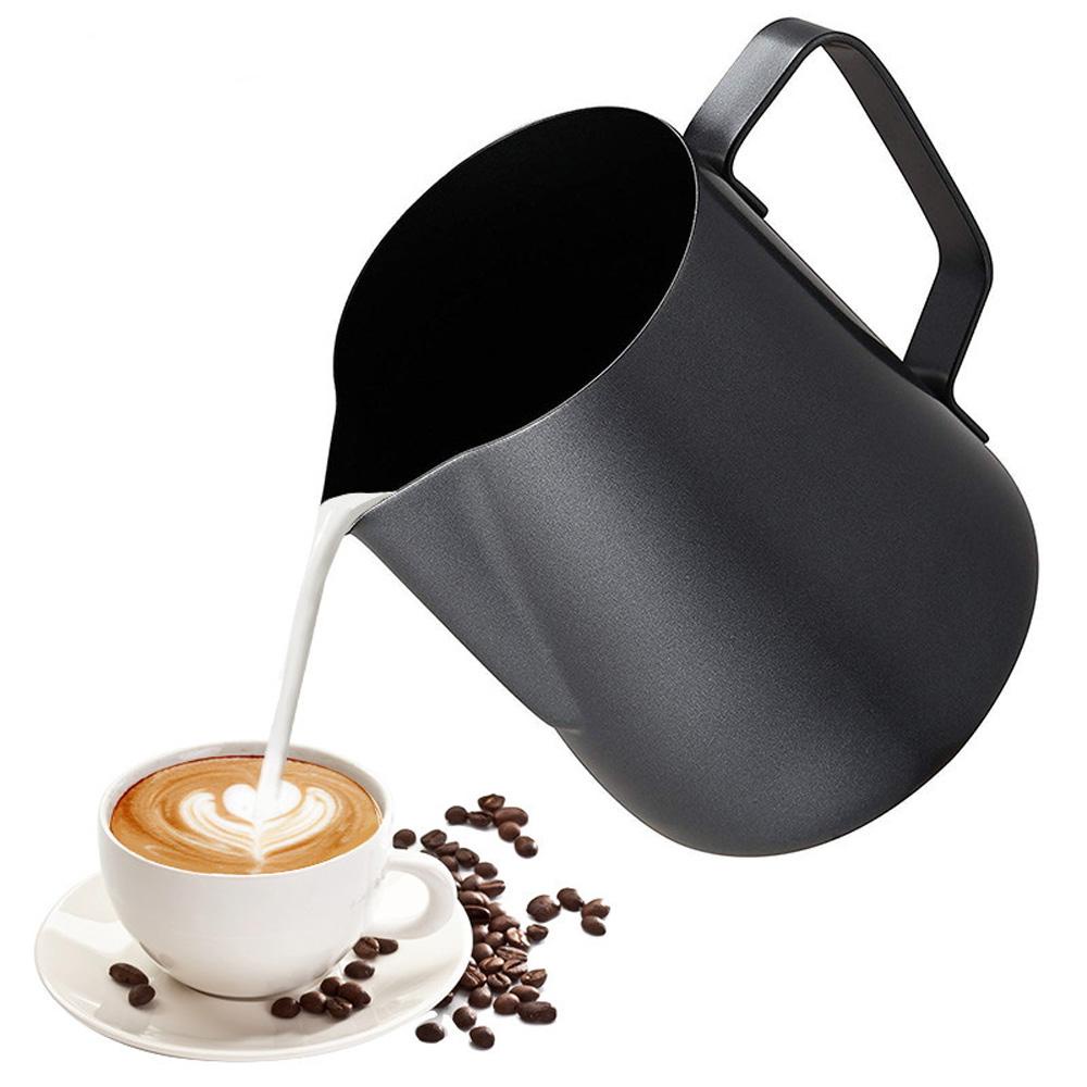 Bình Tạo Bọt Sữa Latte Có Tay Cầm Dài Tiện Dụng