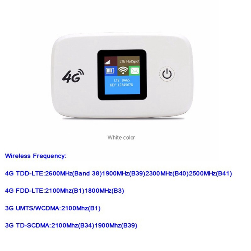 Thiết Bị Phát Wifi 4g Lte 150mbps 3g / 4g Lte Fdd B1 / B3 / B5 | BigBuy360 - bigbuy360.vn
