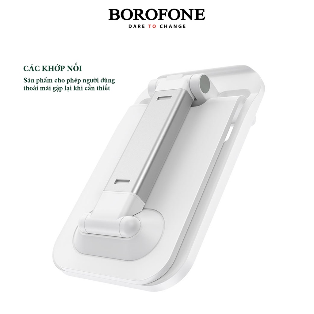 Giá đỡ điện thoại để bàn BOROFONE BH27 Superior gập gọn đa năng - AK Mobile