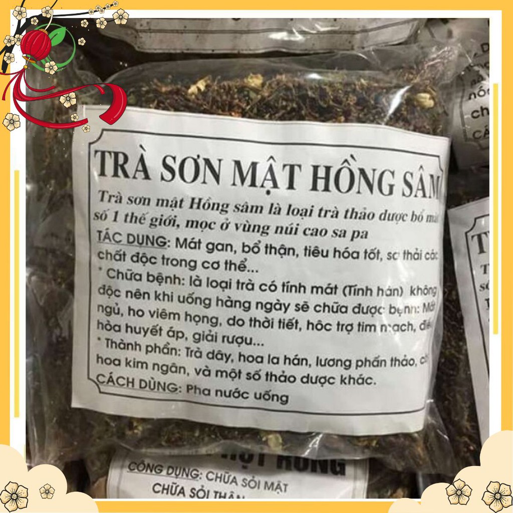 Trà Sơn Mật Hồng Sâm 🍀Bổ Mát - Thanh Nhiệt🍀 500G NK060