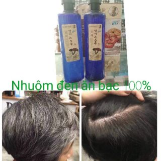 Nhuộm đen linh chi👍 Không phai màu thành tóc đỏ như các màu nhuộm thông thường khác.
💐