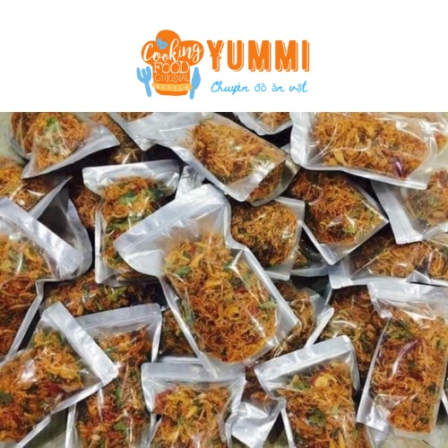 100g Đồ ăn vặt Hà Nội Khô gà lá chanh chuẩn vị truyền thống thơm ngon mê ly - Yummi store | BigBuy360 - bigbuy360.vn