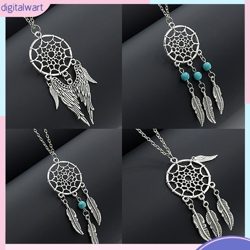 Dây chuyền hợp kim mặt dreamcatcher cá tính trẻ trung dành cho nữ