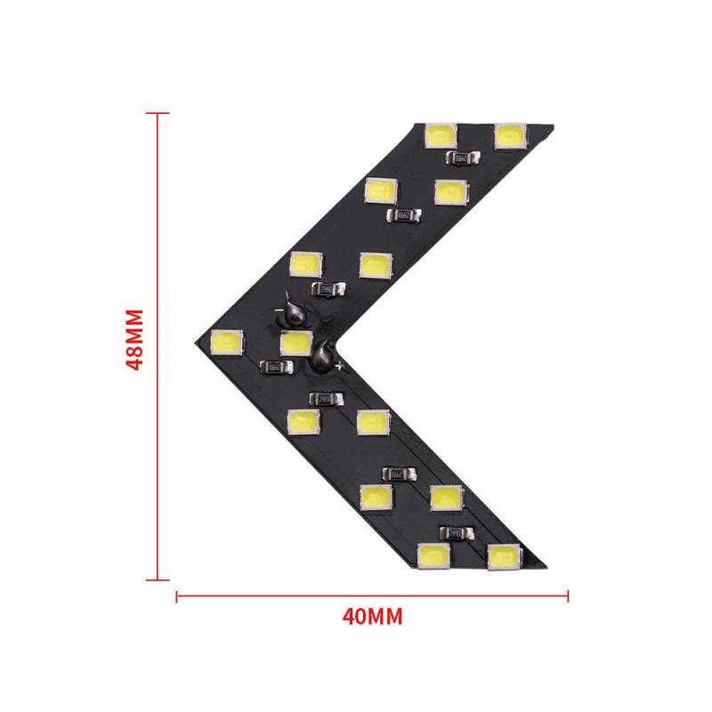 Đèn led Tín Hiệu 14 smd dc 12v Gắn Gương Chiếu Hậu Xe Hơi Chuyên Dụng
