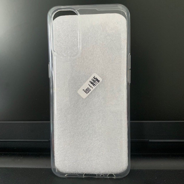 Ốp lưng silicon oppo reno 4 / reno 4 pro dẻo trong suốt