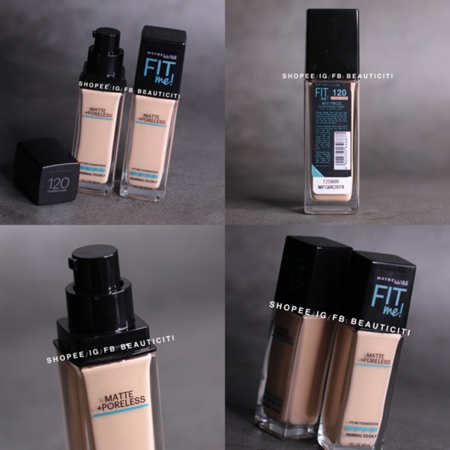 KEM NỀN LÌ CHE LỖ CHÂN LÔNG FIT ME MAYBELLINE 30ML