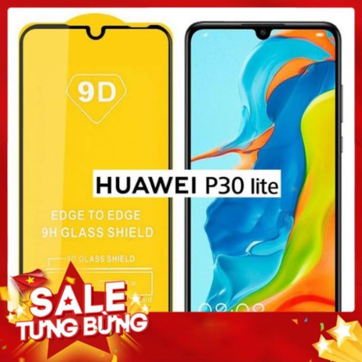 [ FREE SHIP ĐƠN HÀNG TỪ 50K ] kính cường lực huawei P30, P30 lite, Y9 2019, Y9 prime 2019, Nova 3i, Nova3e chuẩn 9D