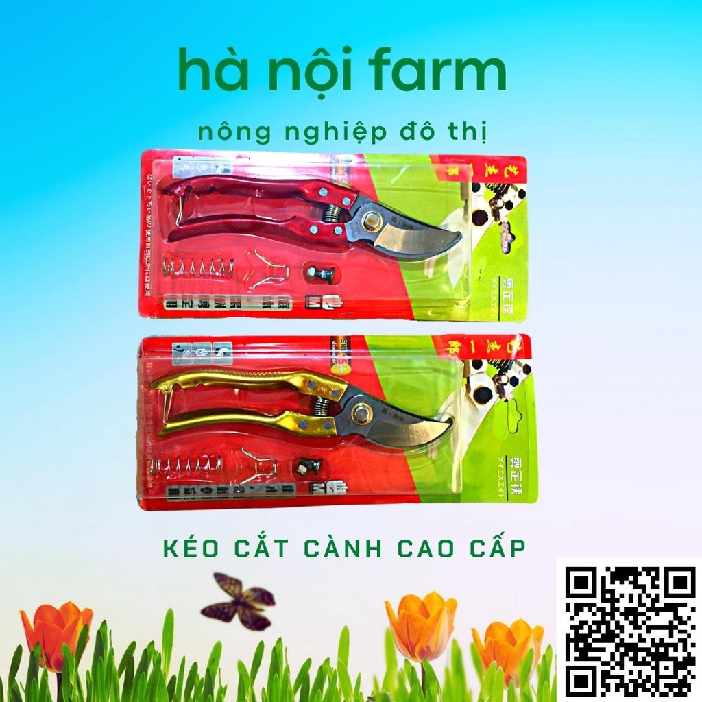Kéo cắt cành, kéo cắt cây siêu bền, siêu sắc - hàng nhập khẩu