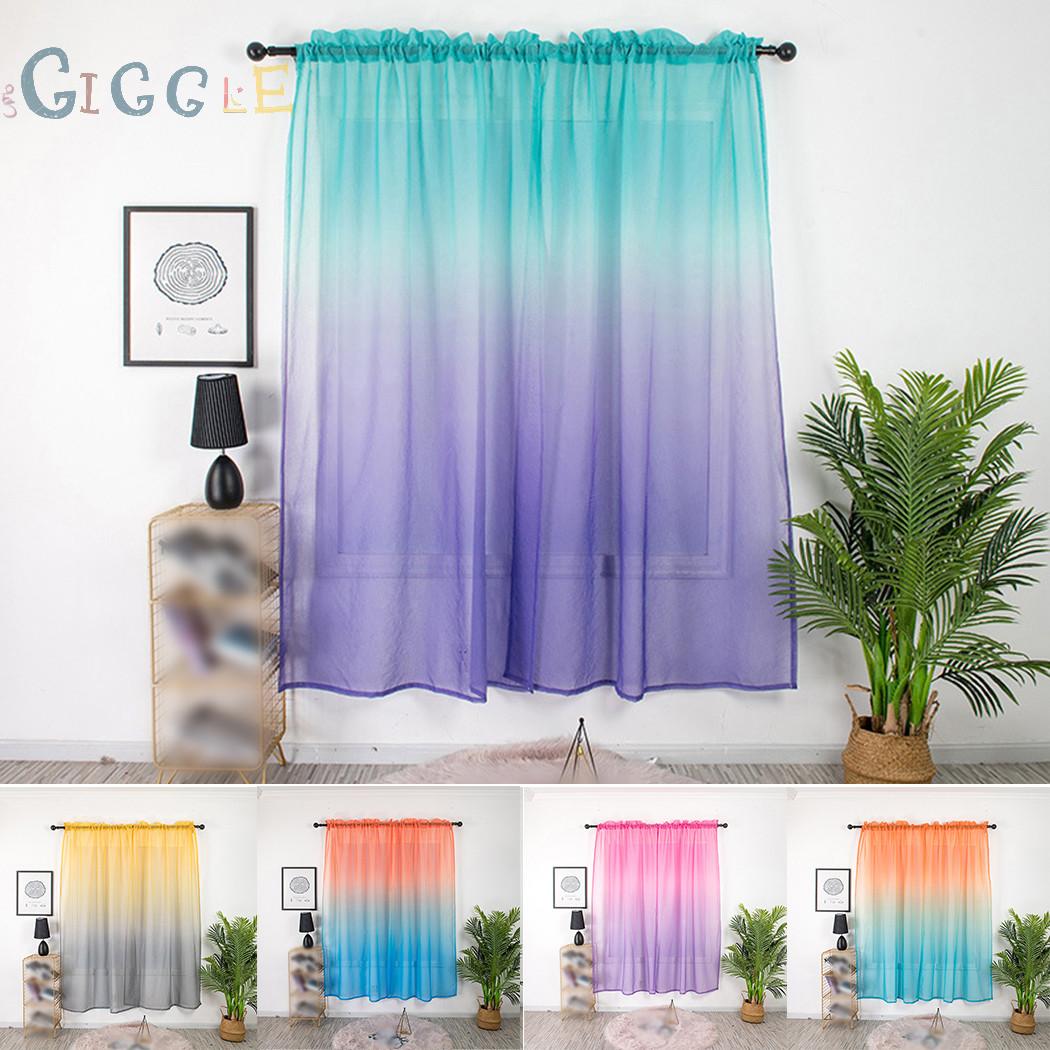 Rèm Cửa Nền Màu Gradient Kích Thước 100x200cm