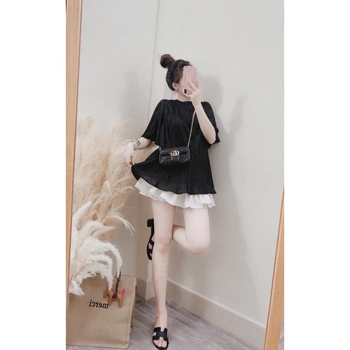 SET DẬP LY VOON CHÂN VÁY 3TẦNG XẾP LY LOẠI 1(Hình thật) | BigBuy360 - bigbuy360.vn