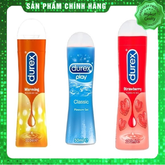 Gel bôi trơn cao cấp tạo độ ẩm tự nhiên Durex - Chính hãng