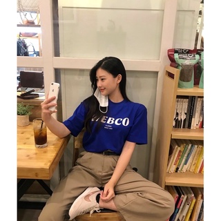 SIGNATURE TEE - INDIGO - áo thun WEBCO basic màu xanh bích