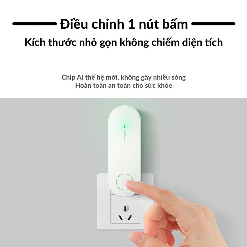 Máy Đuổi Muỗi Và Côn Trùng Sử Dụng Sóng Siêu Âm 5.0 An Toàn