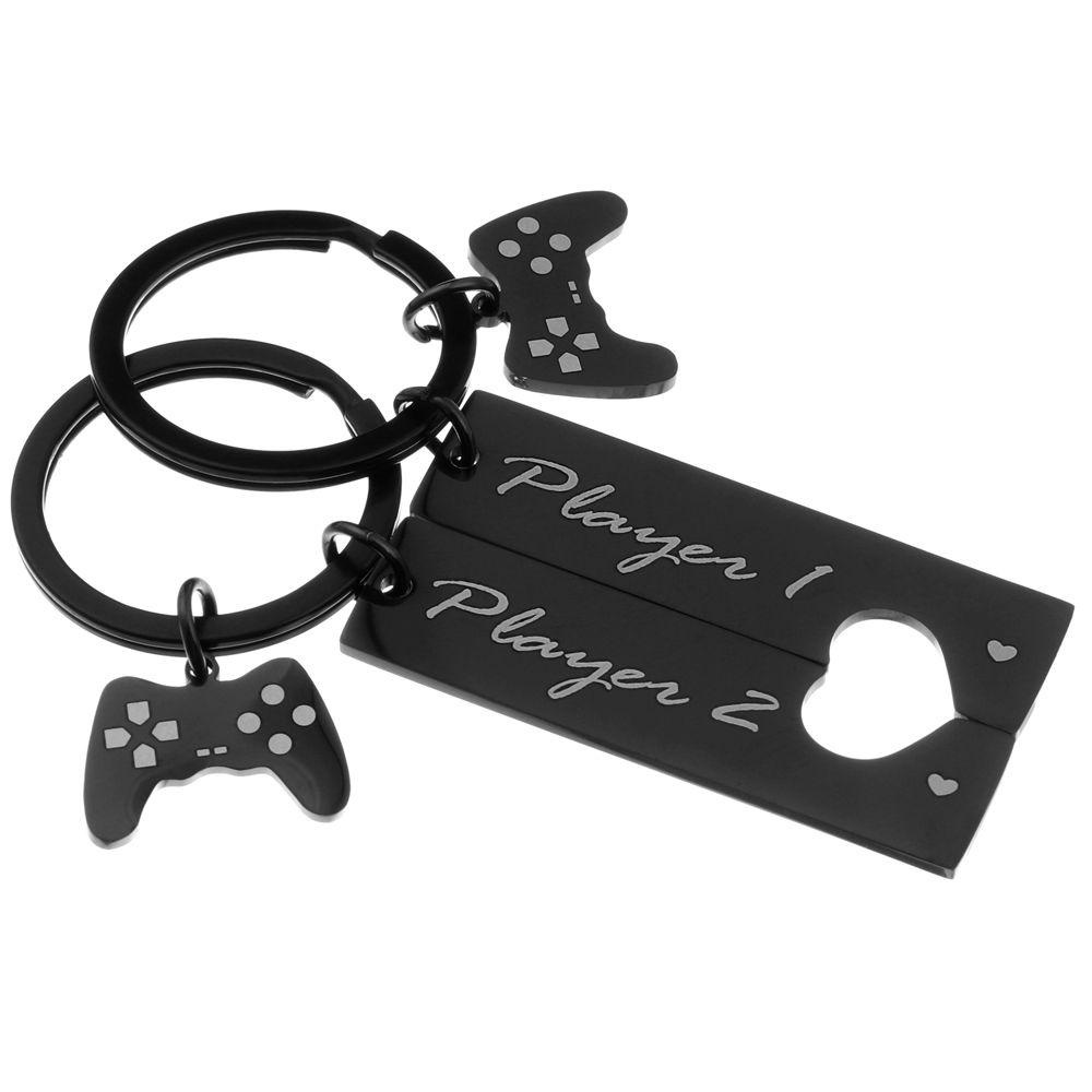 JUNE Móc Khóa Gắn Máy Chơi Game Cầm Tay 1 &amp; Người Chơi 2 Mới Chất Lượng Cao