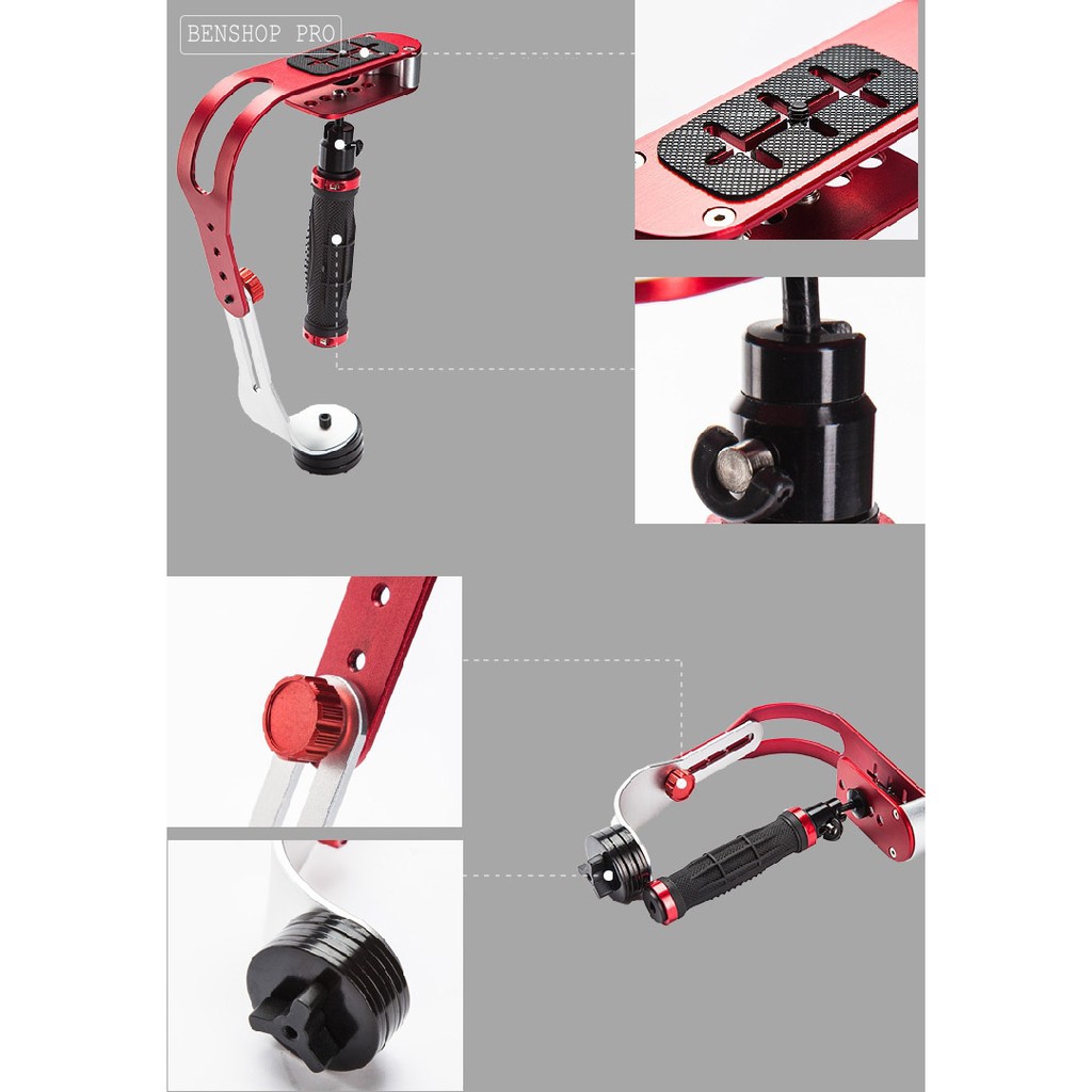 Tay quay phim chống rung cho máy ảnh và điện thoại SLR GOPRO | BigBuy360 - bigbuy360.vn