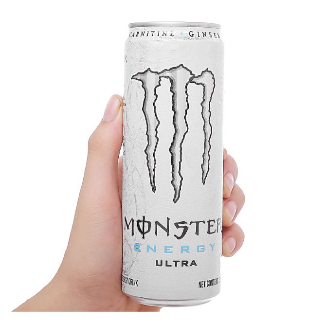 Thùng 24 lon nước tăng lực Monster Energy Ultra 355ml - Zero Sugar - Không đường - Vị TUYỆT ĐỈNH với chỉ 10 Calories