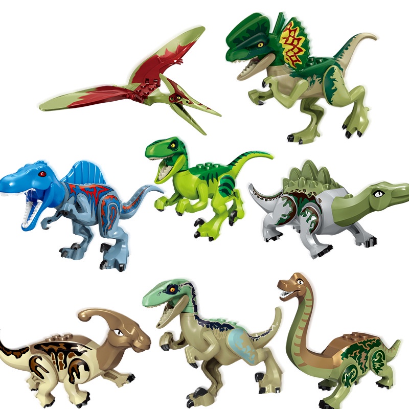 Đồ Chơi Lắp Ráp Khủng Long Tyrannosaurus Rex Trong Jurassic 2 Cho Bé