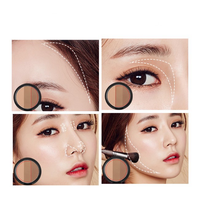 Phấn Tạo Khối 3 Màu [ Free Đổi Trả ] Phấn Tạo Khối 3 Màu Macfee Tricolor Sculpting Powder MAC03 | BigBuy360 - bigbuy360.vn