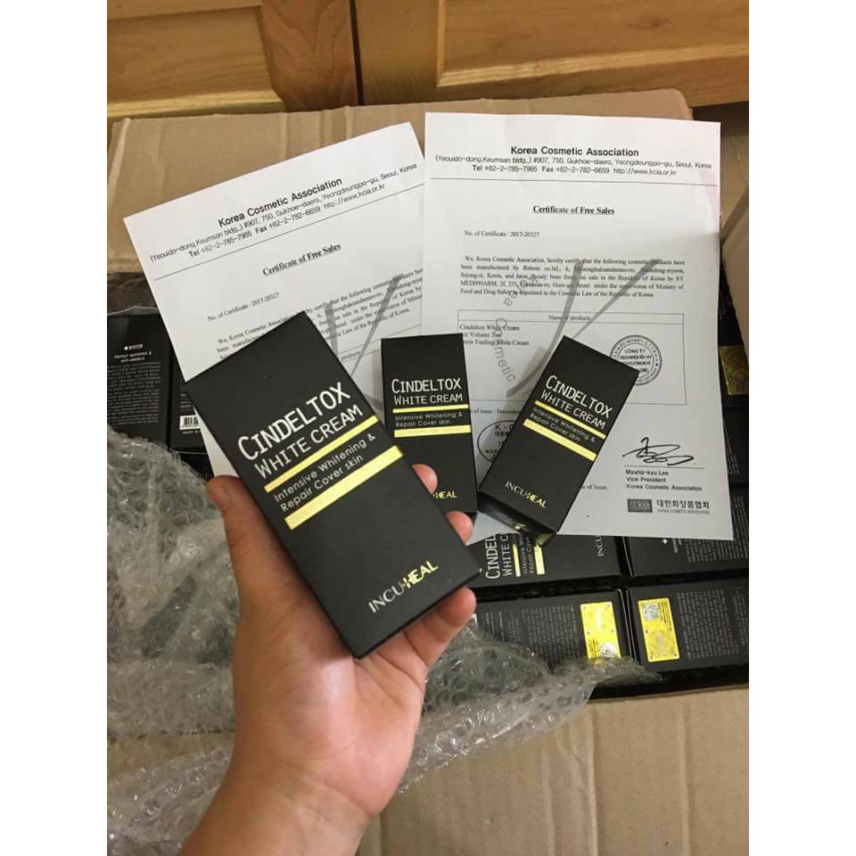 [SIÊU SALE] Kem truyền trắng Cindeltox White Cream Hàn Quốc 50ML | BigBuy360 - bigbuy360.vn