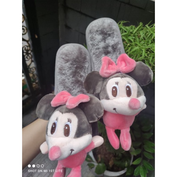 Dép Lông Bé Mickey Siêu Êm Chân Hàng Quảng Châu