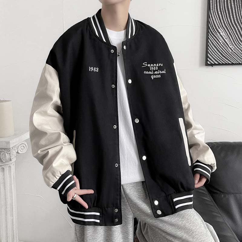 ◇Áo khoác dù BOMBER Nam Nữ Unisex Họa Tiết Thêu 1983 Vải 2 lớp Không Nhăn Xù Ra Màu Tốp Hót TREND 2022