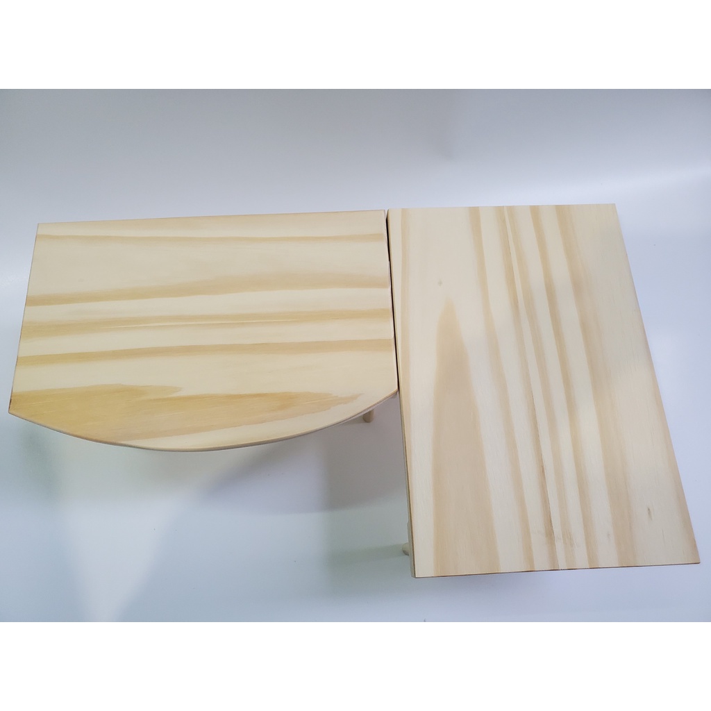 Giá đỡ đồ chơi bằng gỗ cho lồng hamster, hình vòng cung, HiBi Home, 24x16x12cm