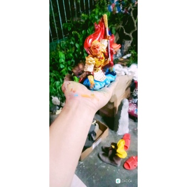 Tề Thiên Đại Thánh. Tôn Ngộ Không. Tượng Ngộ Không Ma Hầu. trang trí tiểu cảnh. phòng khách. tivi. phong thủy