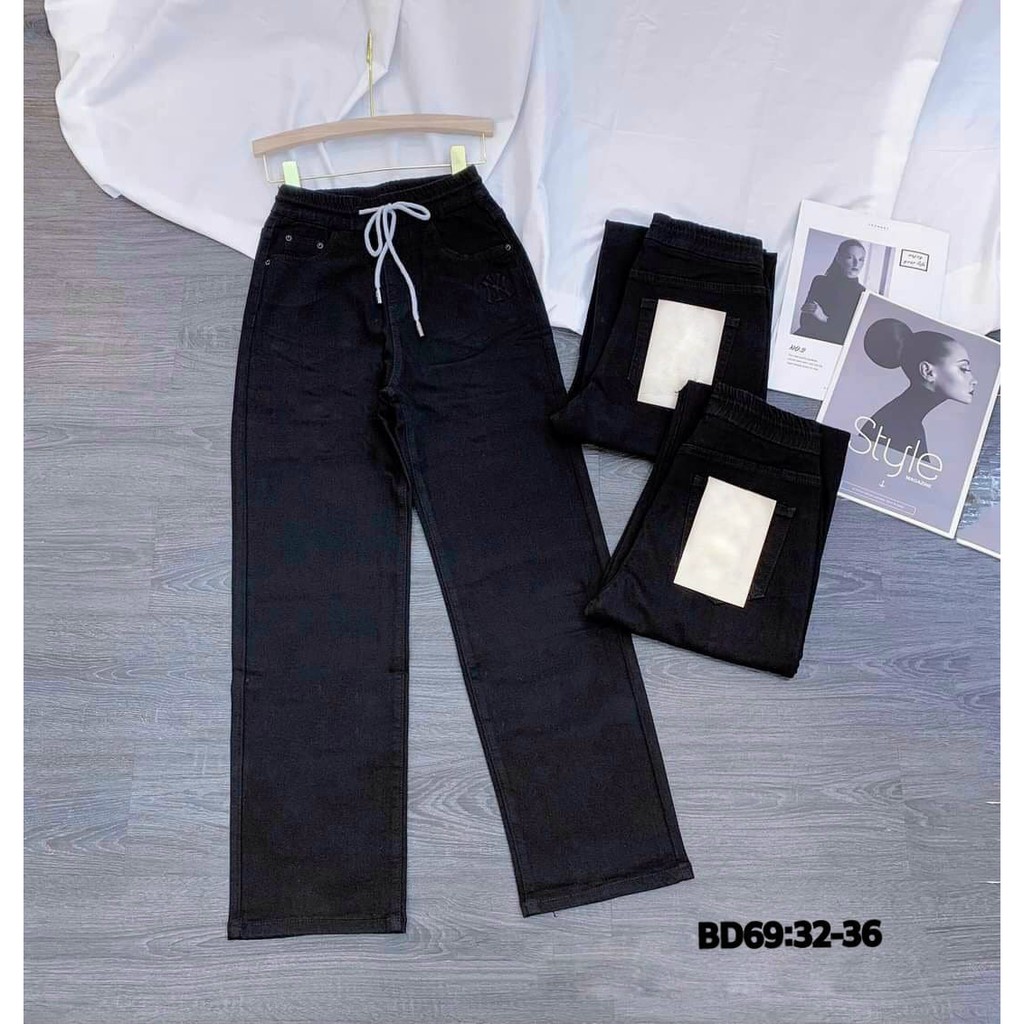 Jeans ống suông Bigsize 33-38. Mã BGD 96. Khách ib để được tư vấn chọn size.