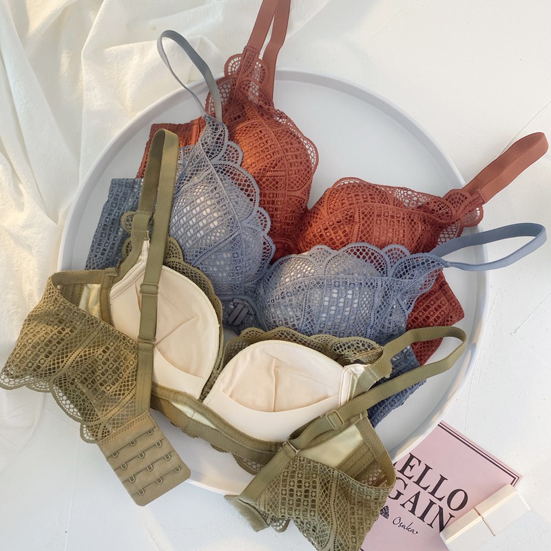 Áo Lót Ren Không Gọng Đệm Mỏng Nâng Nhẹ Siêu Thoáng B449