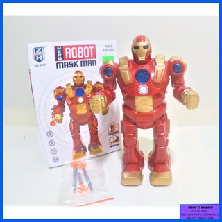 Đồ chơi siêu nhân người sắt IRON MAN đồ chơi chạy pin an toàn