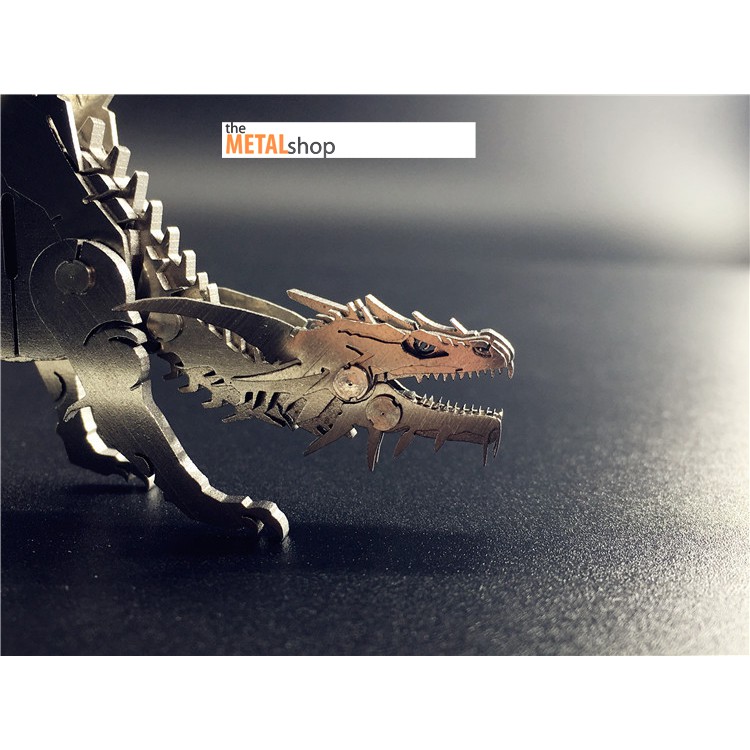 Mô Hình Lắp Ráp Kim Loại Dùng Vít MẪU RỒNG PHƯƠNG TÂY