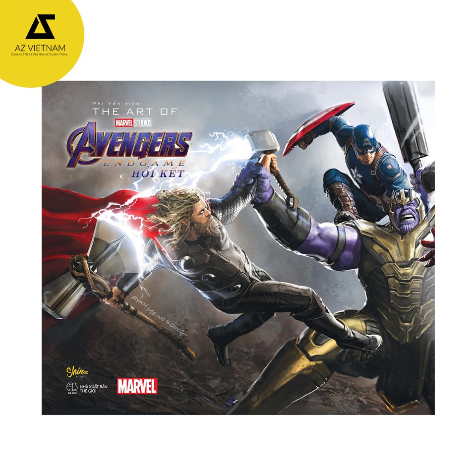 Sách - The Art Of Marvel Studios Avengers Endgame (Hồi Kết) | BigBuy360 - bigbuy360.vn