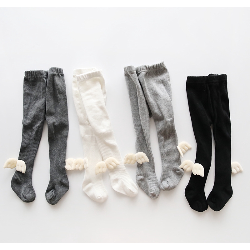 Vớ Cotton DàI ẤM ÁP HìNh CáNh Thiên ThầN Cho Bé GáI