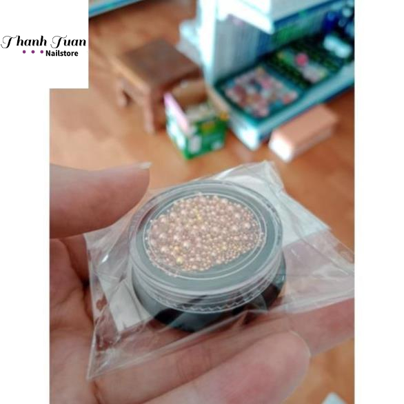 Hũ phụ kiện gắn móng, trang trí móng, phụ kiện làm nail  - Phụ kiện đồ nail