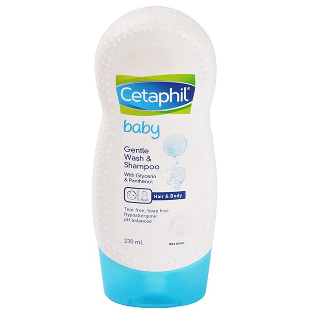 Tắm gội dịu nhẹ cho bé Cetaphil Baby Gentle - Hàng Đức - Chính hãng