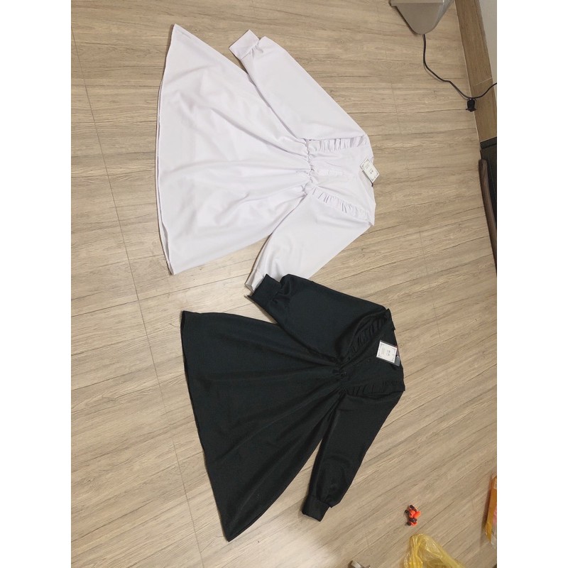 Váy baby doll form cánh dơi, kiểu dáng hàn quốc, vintage có kèm lót trong | BigBuy360 - bigbuy360.vn