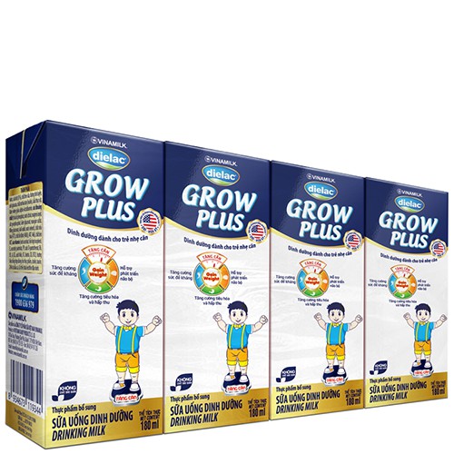 Sữa Bột Pha Sẵn Dielac Grow Plus Xanh 180ml