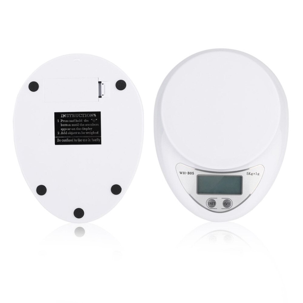 Cân điện tử 5000g/1g màn hình LED kỹ thuật số cho nhà bếp