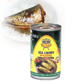 Cá nục kho tiêu Seacrown 155g (Date 2026)