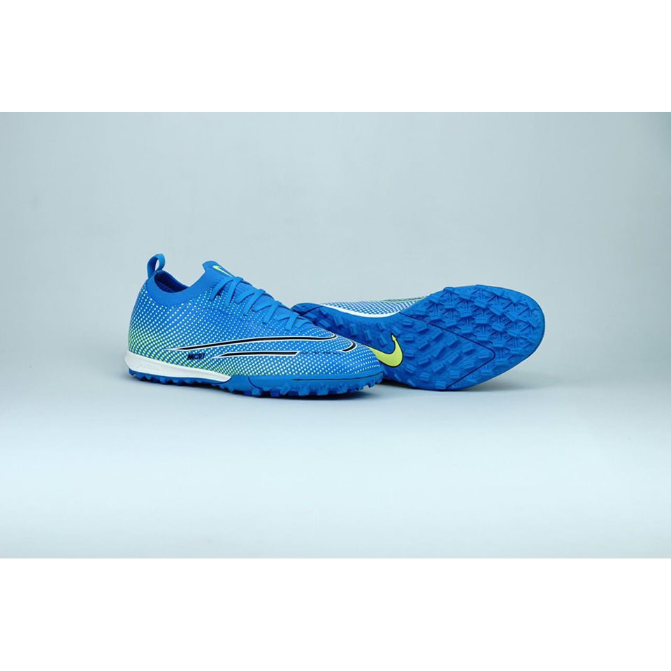 Giày Bóng Đá Mercurial Cổ Dệt - Tặng kèm tất chống trơn - Bảo hành 2 tháng