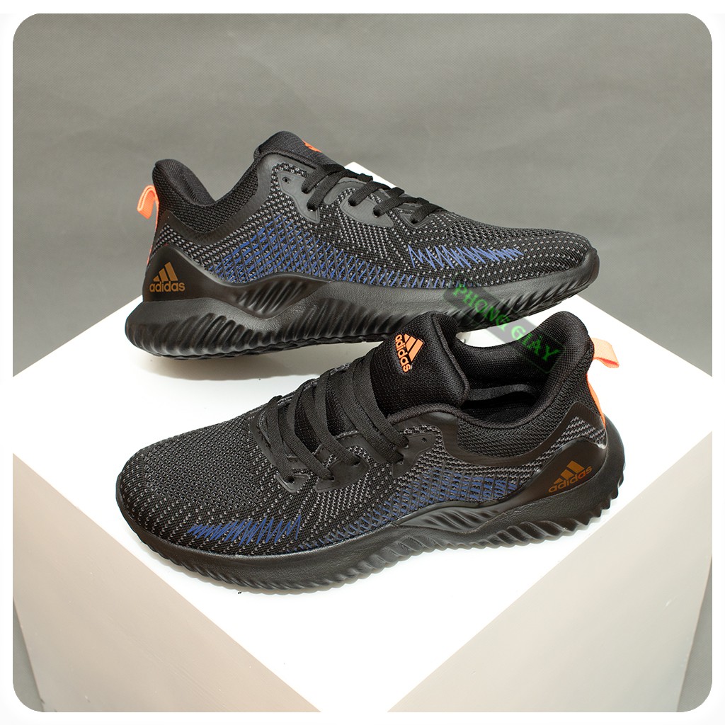Giày sneaker nam giày thể thao nam Alphabounce D58 màu đen full fullbox