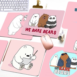 Miếng Lót Chuột Chống Trượt In Hình Hoạt Hình We Bare Bears Đa Năng Tiện Dụng Cho Văn Phòng/Nhà