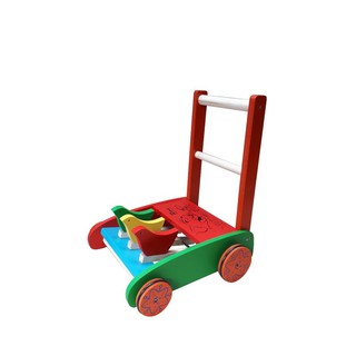 Xe tập đi gỗ cho bé chính hãng Em Bé Vàng.