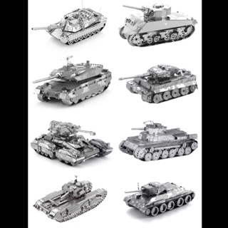 📌 Mô hình lắp ghép kim loại 3d Xe Tank các loại