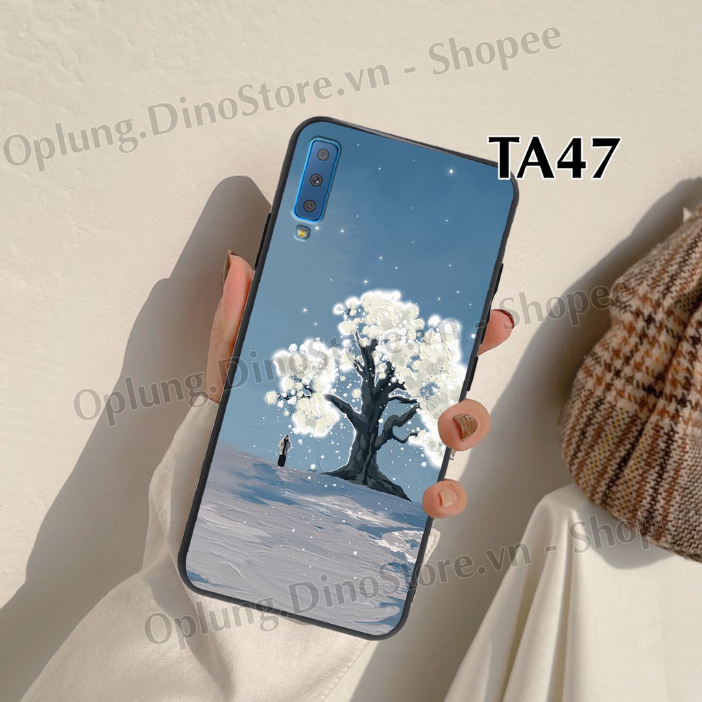 [Mẫu mới] Ốp lưng Samsung A7 2018 - A9 2018 - A50 - A30s - A50s in hình Phong cảnh cỏ cây Vintage siêu đẹp.