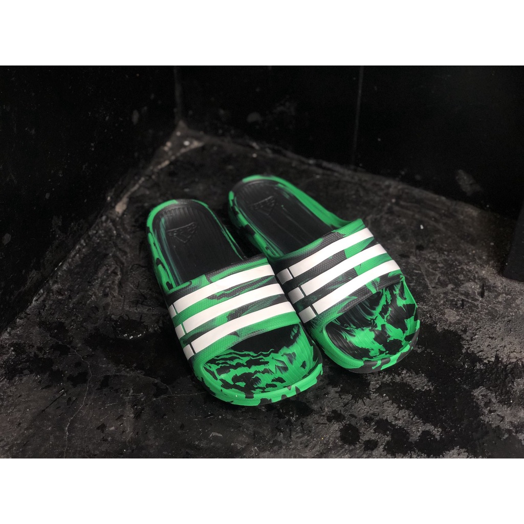 Dép quai ngang nam đẹp adidas cao cấp nhiều màu cao su nguyên khối