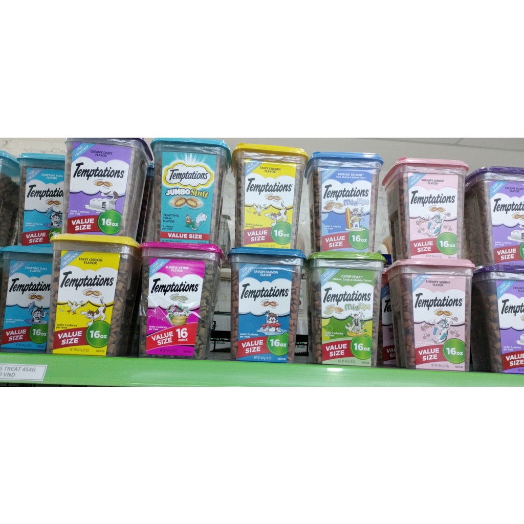 TEMPTATIONS CHIẾT LẺ 150G ĐỦ VỊ GIÁ DÙNG THỬ